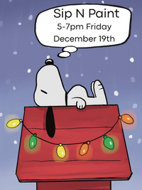 Thumbnail for Art & Sip 🍵 Christmas Snoopy w/ YADIRA