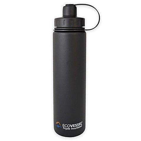 Eco Vessel®  24 oz. Insulated Stainless Steel Water Bottle Zen's Tea House