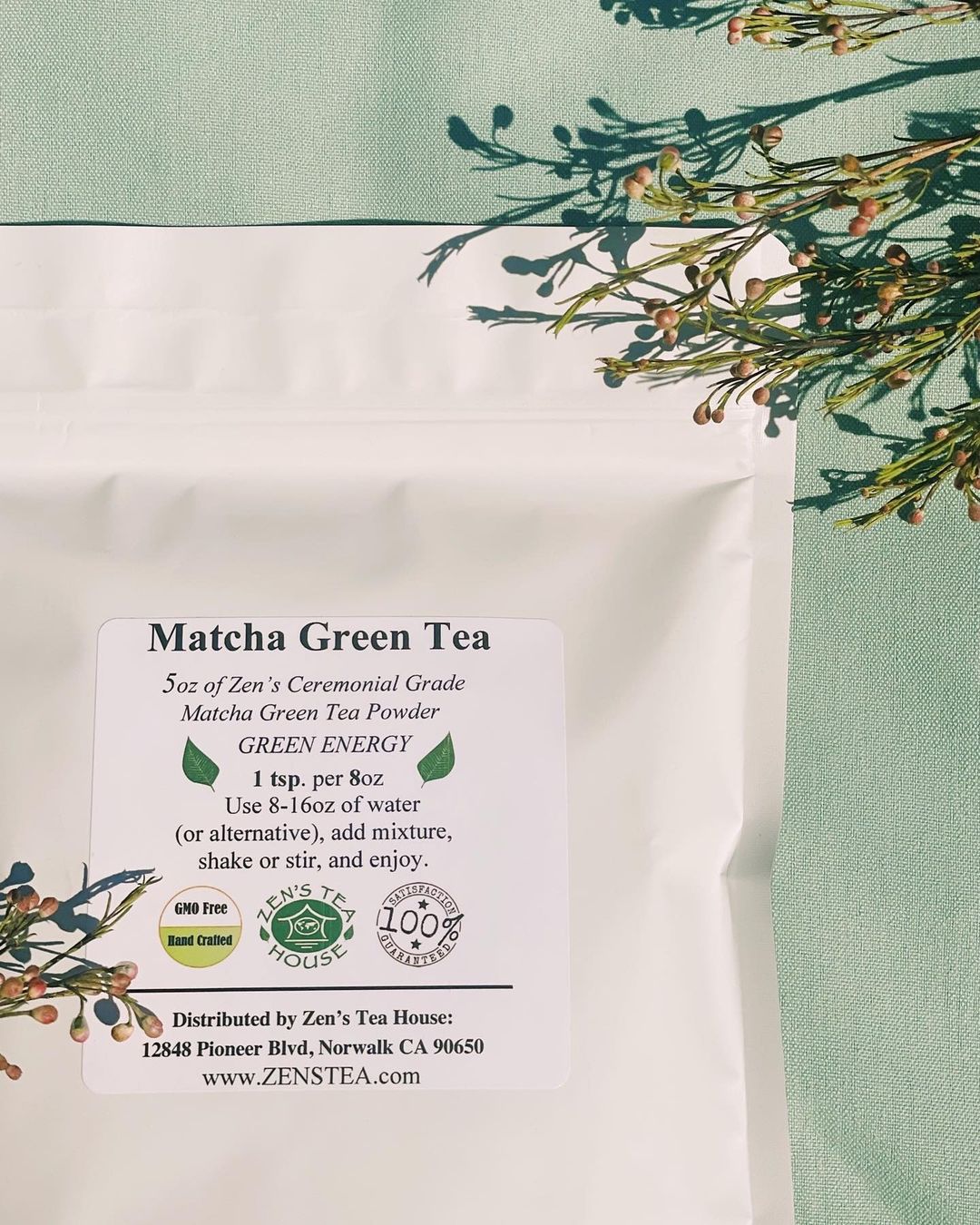 Matcha Green Tea Zen's Tea House
